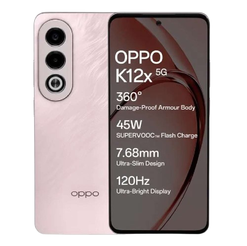 Oppo K12X 5G 6GB/128GB Midnight Violet / Breeze Blue / Feather Pink