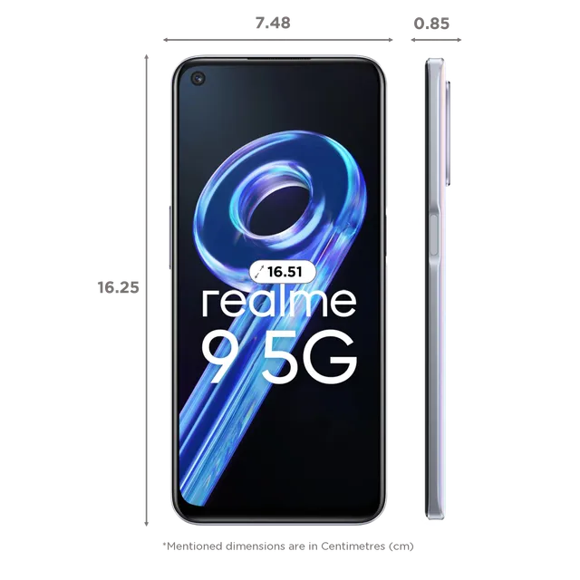 realme 9 5G 4GB/64GB Stargaze White / Supersonic Black / Supersonic Blue