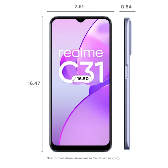 realme C31 3GB/32GB Light Silver