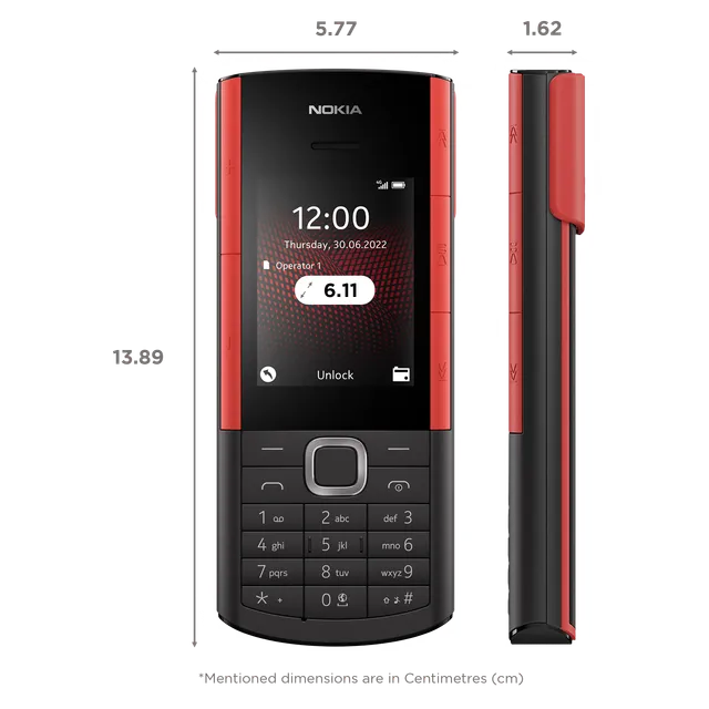 Nokia 5710 Dual Sim  Black / White