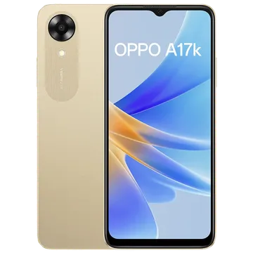 Oppo A17K (3GB/64GB) - Gold |  Long-Lasting Battery & AI Camera