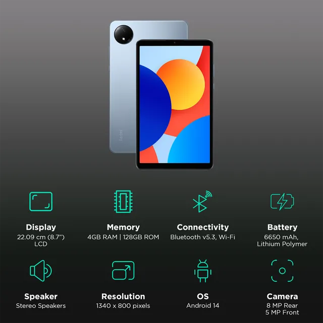 Xiaomi Redmi Pad SE 4G 4GB/128GB Ocean Blue / urban Grey / Forest Green