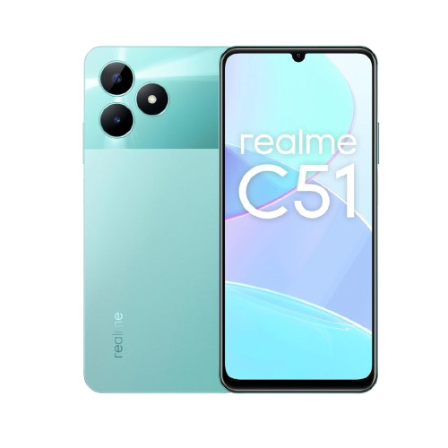 realme C51 4GB/128GB Carbon Black / Mint Green