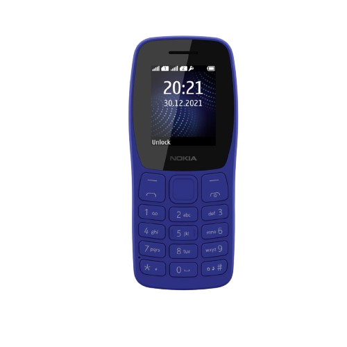 Nokia 105 Classic Dual Sim Blue / Charcoal