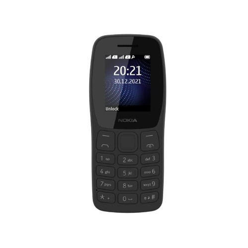 Nokia 105 Classic Dual Sim Blue / Charcoal