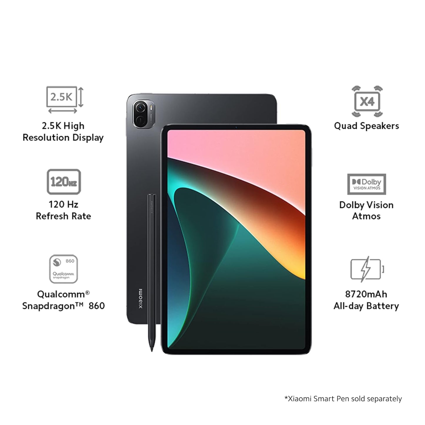 Xiaomi Pad 5 6GB/128GB Gray