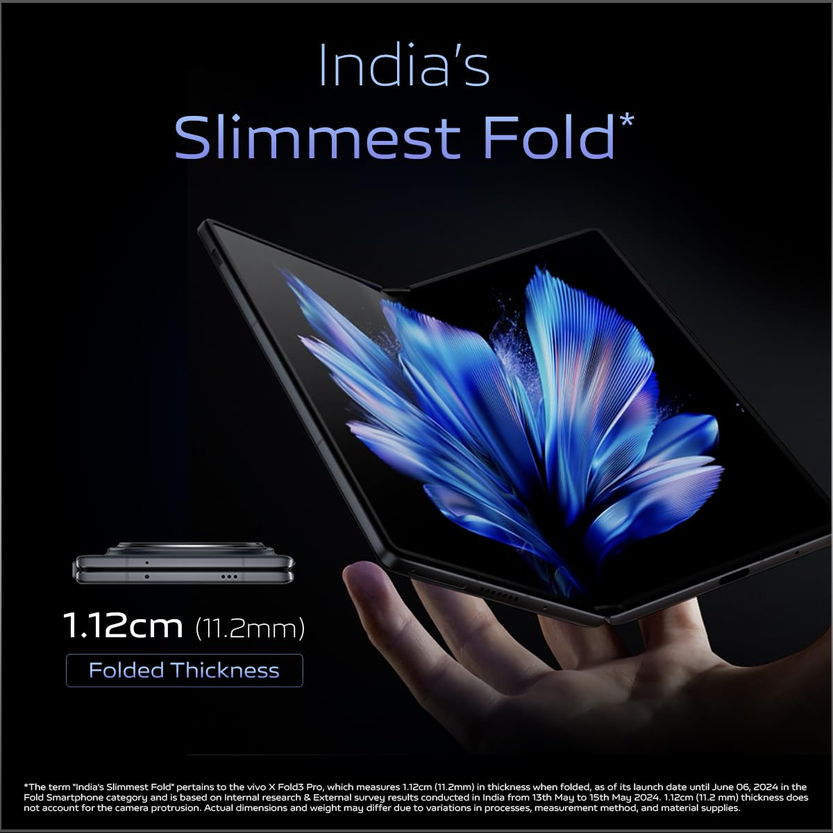 Vivo X Fold 3 pro 16GB/512GB Celestial Balck