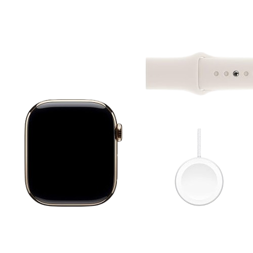 Apple Watch Series 10  (GPS + Cellular) , 42mm , Titanium Case with Milanese Loop / Sport Band