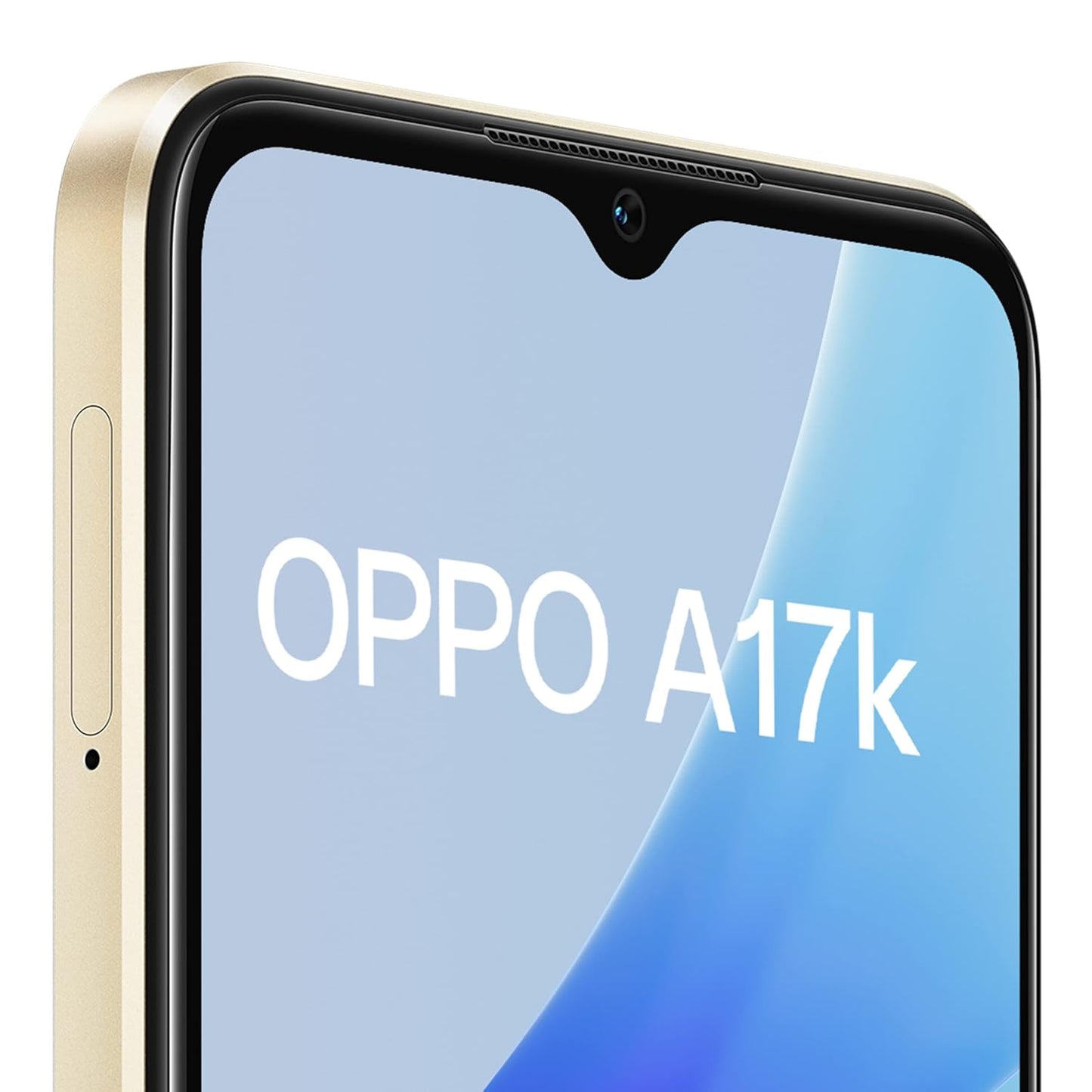 Oppo A17K (3GB/64GB) - Gold |  Long-Lasting Battery & AI Camera