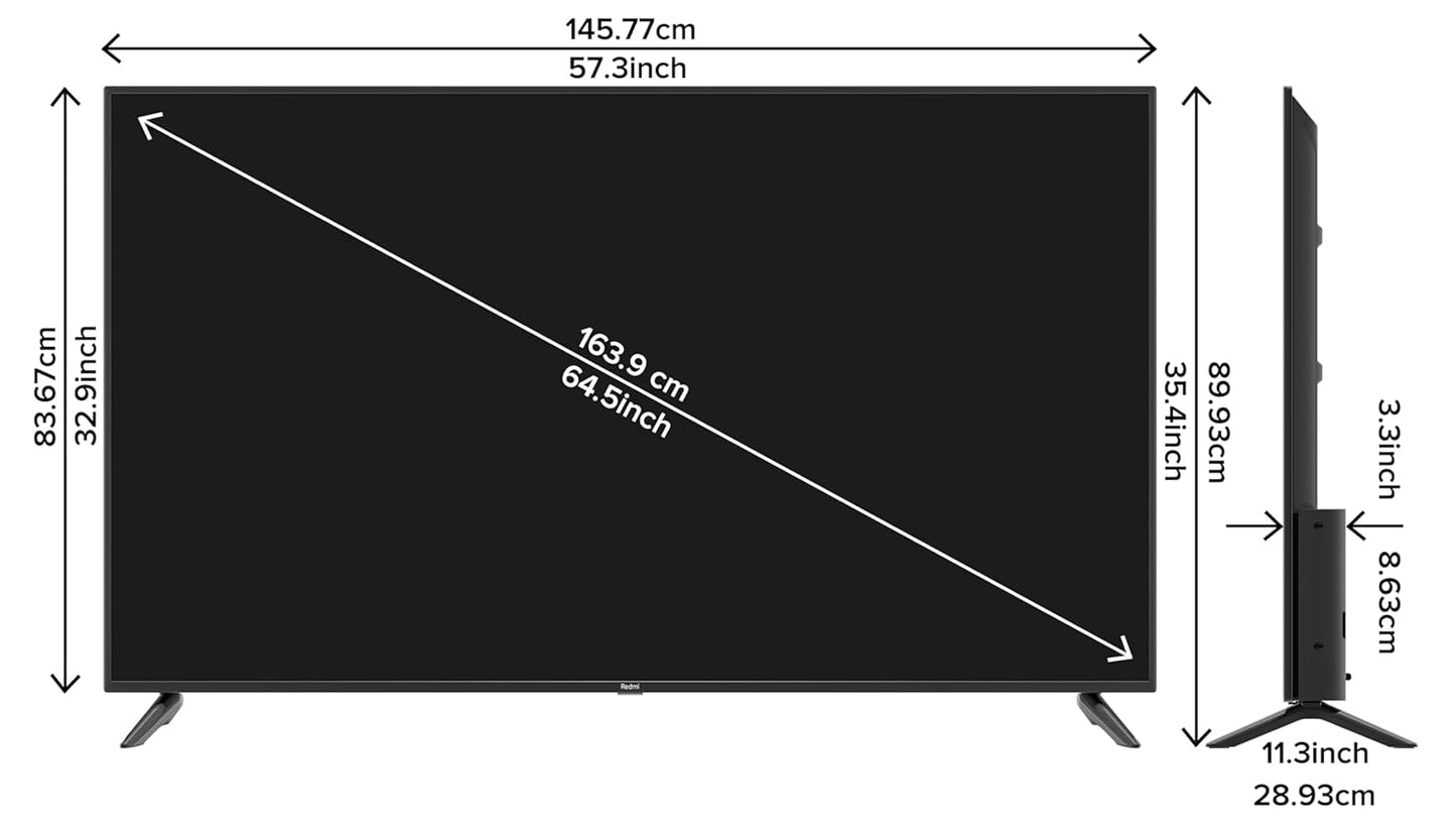 Xiaomi Redmi Smart TV X65 (164cm)