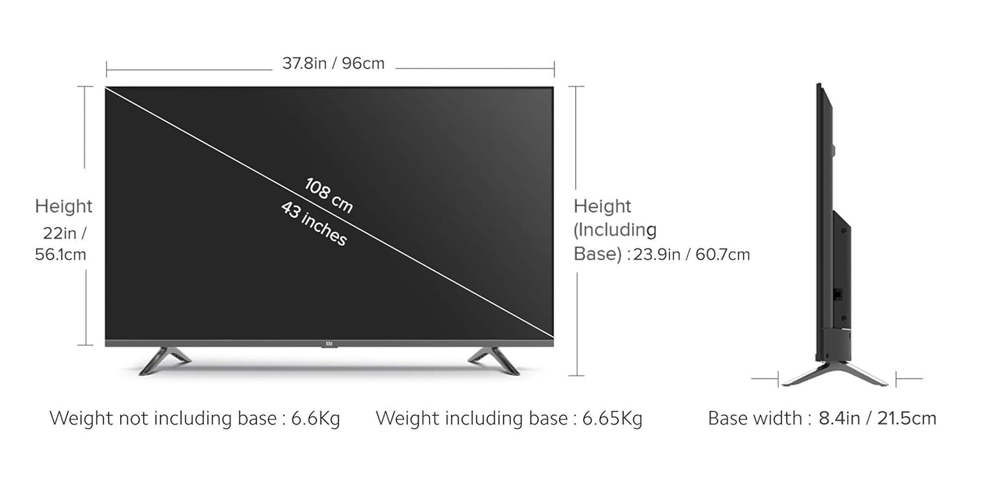 Xiaomi TV 4A Horizon Edition 108CM/43 in