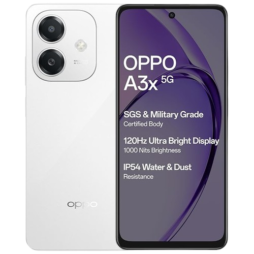 Oppo A3X 5G 4GB/128GB Starry Purple / Starlight White / Sparkle Black