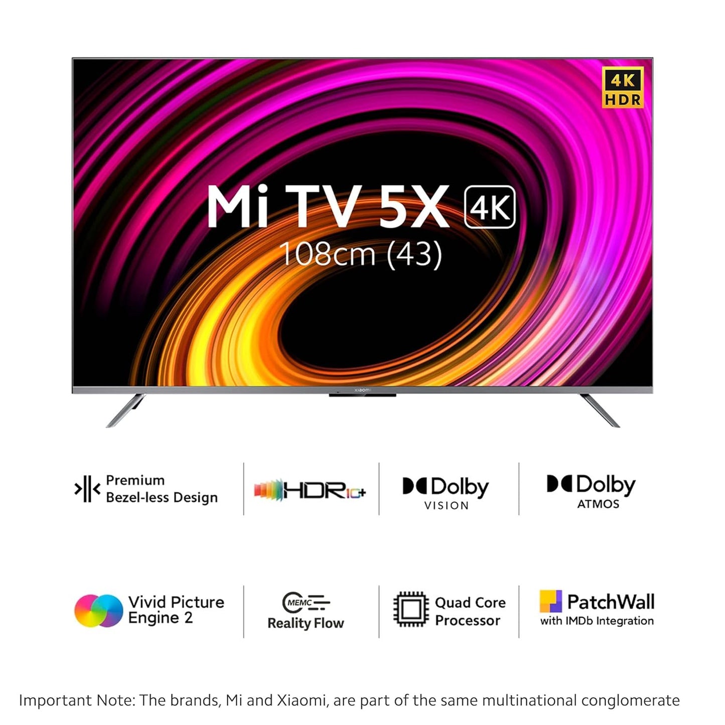 Xiaomi TV 43"/108cm 5X / 50 / 55