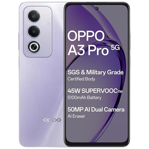 Oppo A3 Pro 5G 8GB/128GB Starry Black / Moonlight Purple