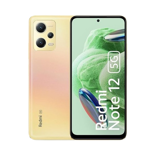 Xiaomi Redmi Note 12 5G 6GB/128GB Matte Black / Frosted Green / Mystique Blue / Sunrise Gold & Xiaomi.:Note 12 Sunrise Gold