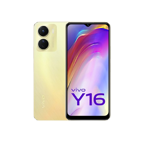 Vivo Y16 4GB/64GB Drizzling Gold / Strllar Black