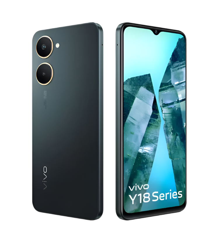 Vivo Y18T 4GB/128GB Space Black / Gem Green