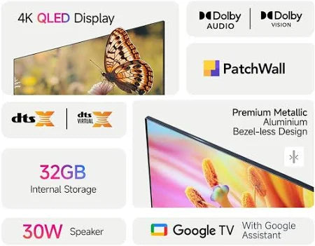 Xiaomi Smart TV X Pro Series 43 (138cm) / Smart Qled Tv X Pro Series 43 / 55 / 65